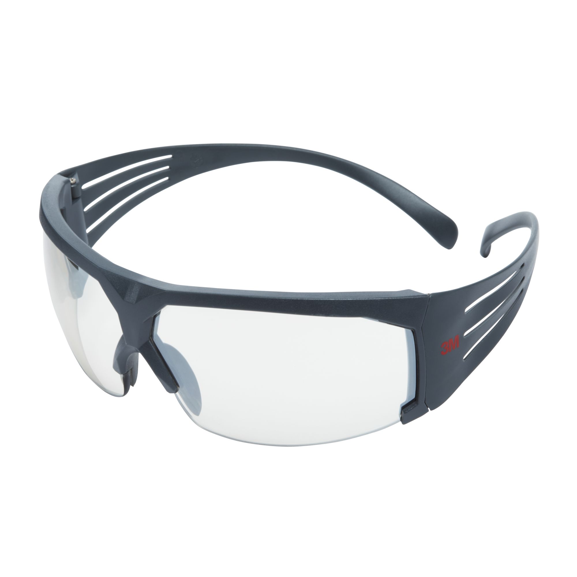 3M™ SecureFit™ 600 Gafas de seguridad, montura gris, antirrayaduras, lente de espejo para interior/exterior, SF610AS-EU, 20/caja