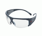 3M™ SecureFit™ 600 Gafas de seguridad, montura gris, antirrayaduras, lente de espejo para interior/exterior, SF610AS-EU, 20/caja
