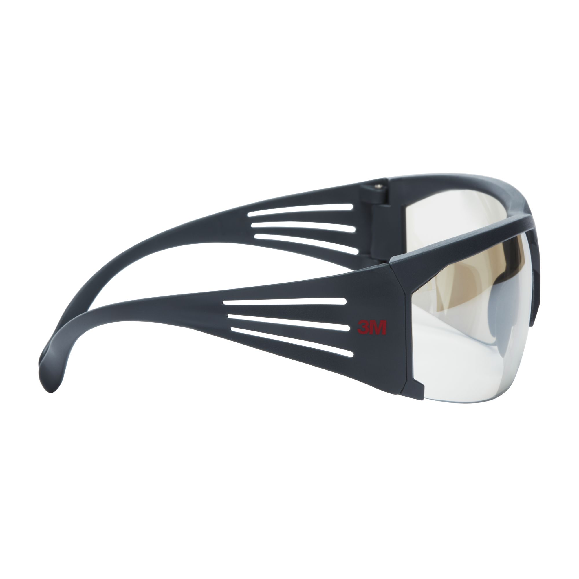 3M™ SecureFit™ 600 Gafas de seguridad, montura gris, antirrayaduras, lente de espejo para interior/exterior, SF610AS-EU, 20/caja