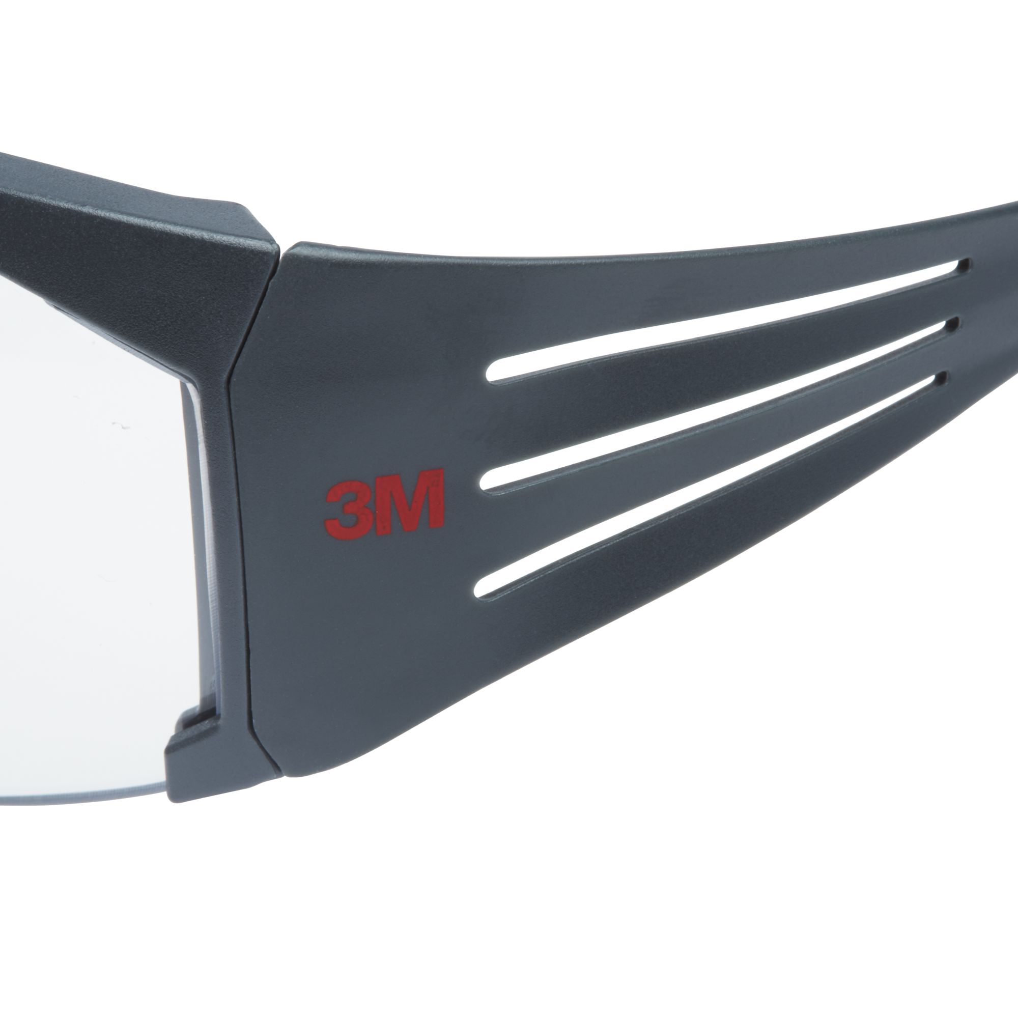 3M™ SecureFit™ 600 Gafas de seguridad, montura gris, antirrayaduras superior (K), lente incolora, SF601RAS-EU, 20/caja