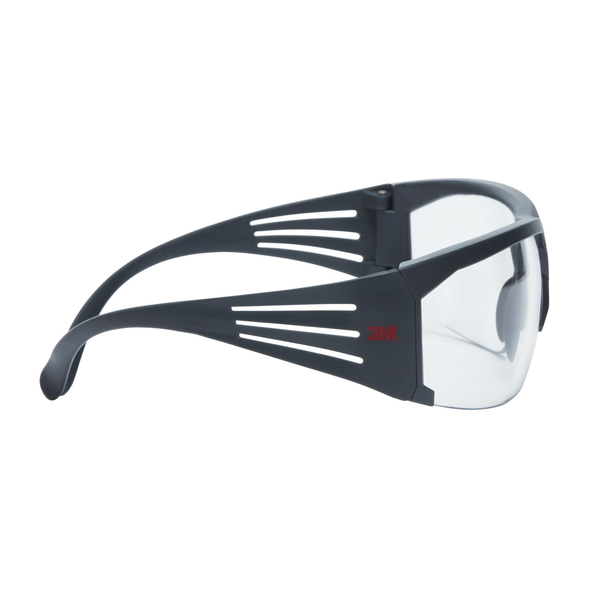 3M™ SecureFit™ 600 Gafas de seguridad, montura gris, antirrayaduras superior (K), lente incolora, SF601RAS-EU, 20/caja