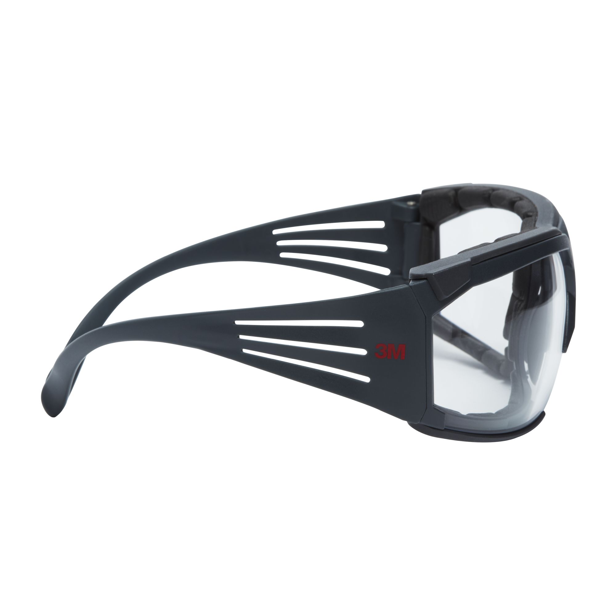 3M™ SecureFit™ 600 Gafas de seguridad, montura gris, espuma, recubrimiento antiempañante/antirrayaduras Scotchgard™ (K y N), lente incolora, SF601SGAF/FI-EU