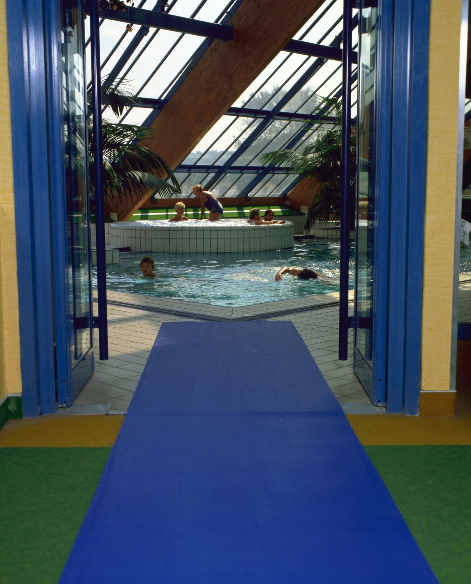 3M™ Safety-Walk™ Alfombrilla Zonas Húmedas 3200, Azul, 914 mm x 6.1 m, 1/Caixa