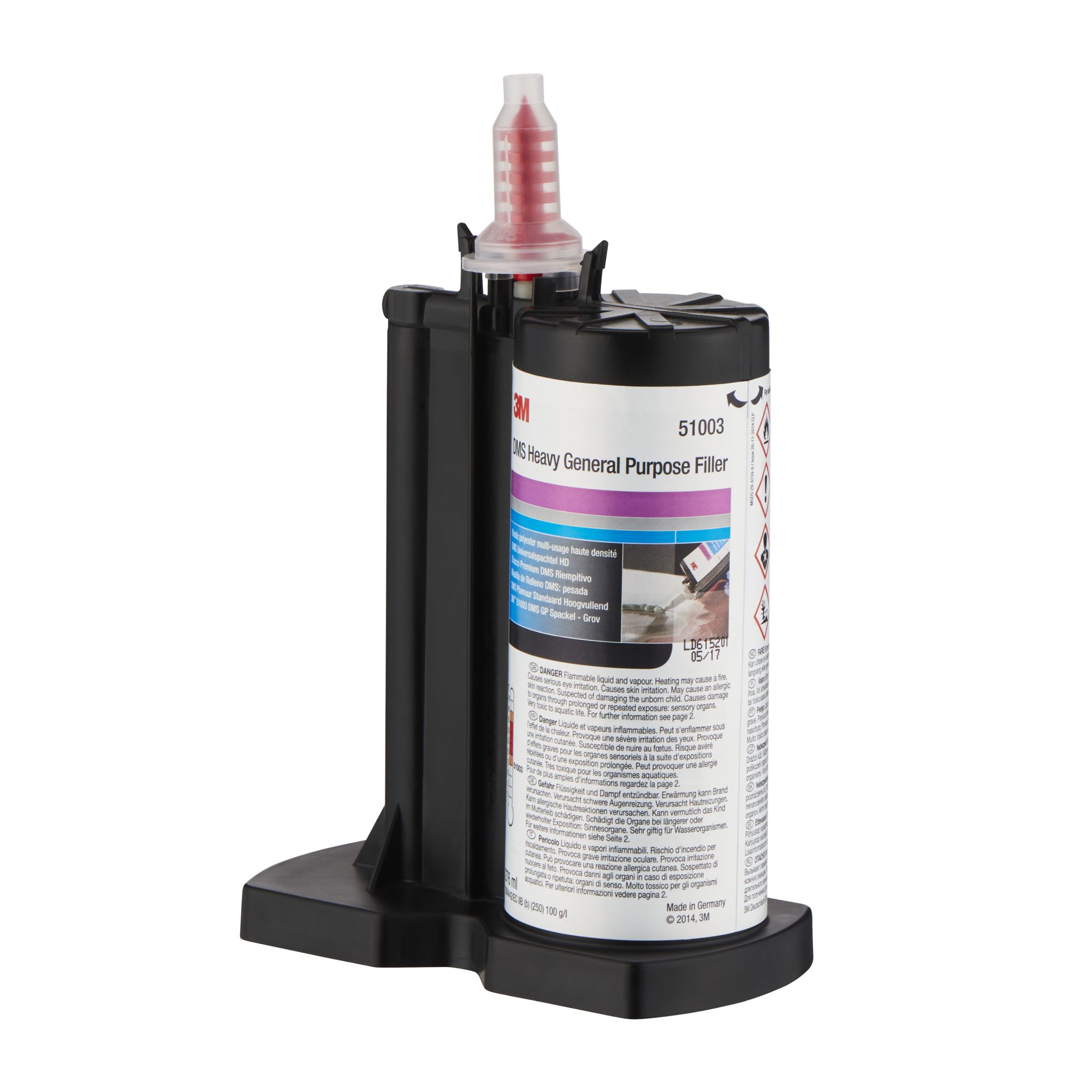 3M™ Masilla de uso general alta resistencia para el sistema de mezclado dinámico, 276 ml, 51003