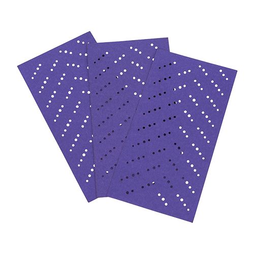 3M™ Cubitron™ II Hookit™ Tira abrasiva 737U, 80 mm x 133 mm, multiagujeros, 150+, 51590