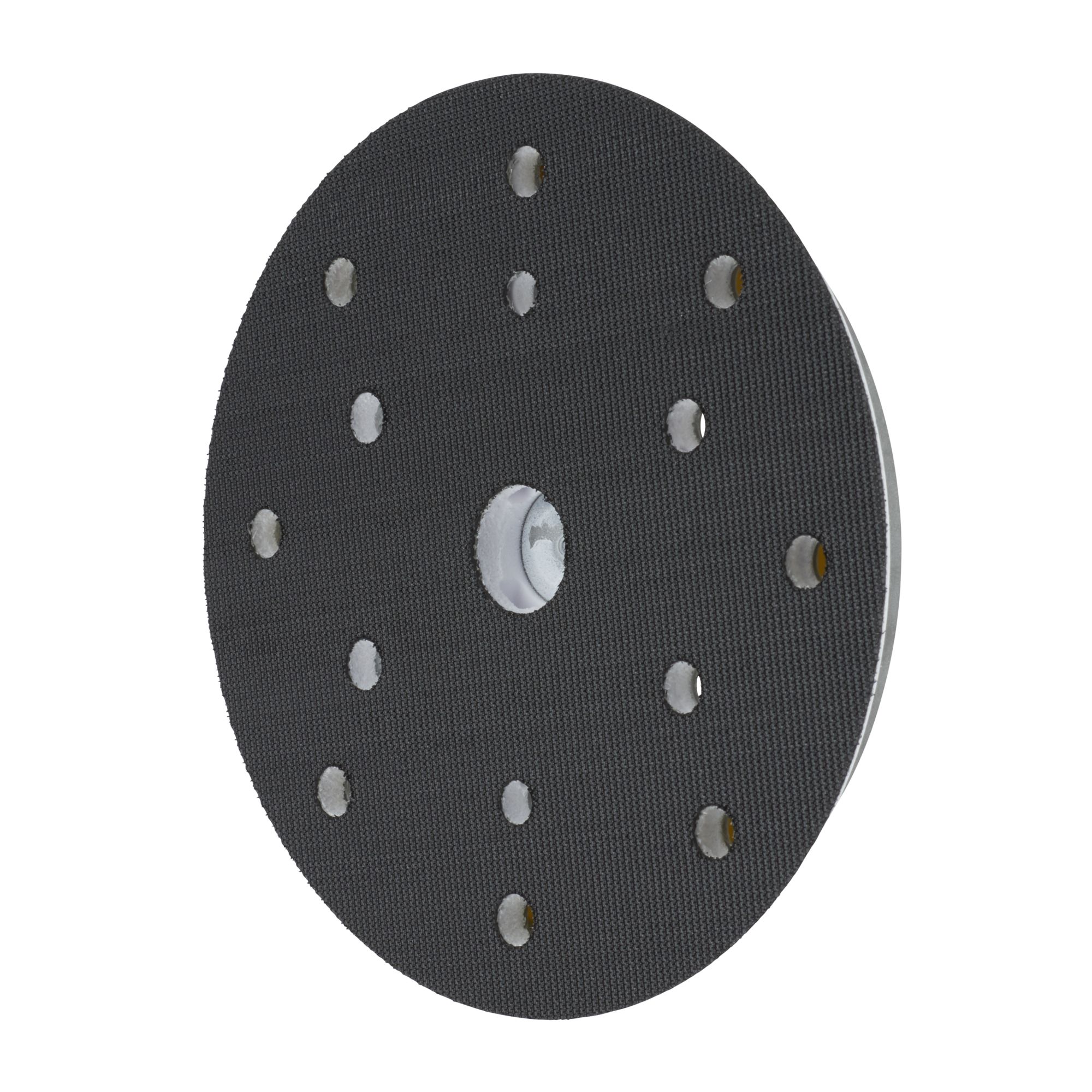 3M™ Hookit™ Plato de soporte, 150 mm, rosca 8 mm (5/16 in), 15 agujeros, estándar, 50392