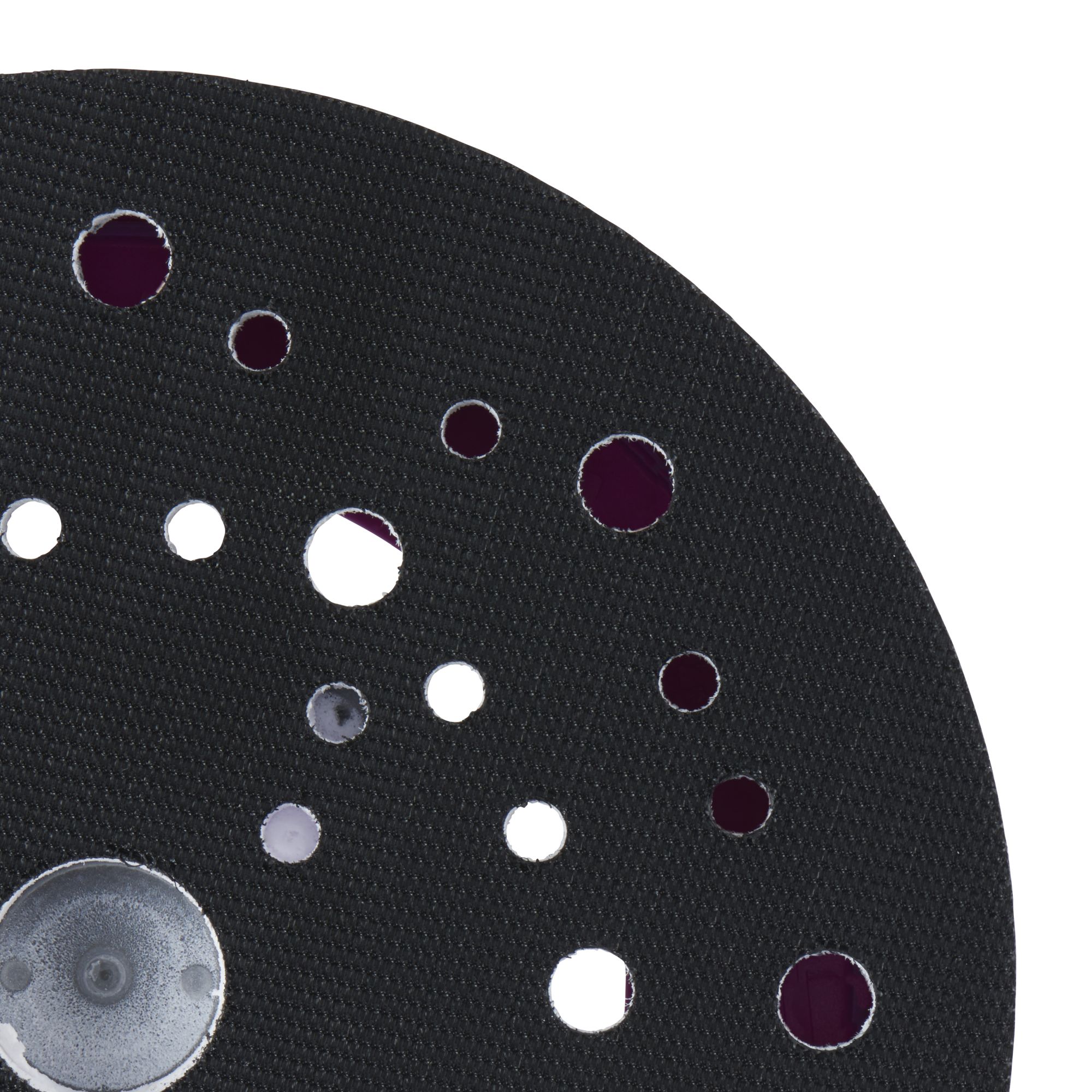 3M™ Hookit™ Plato de soporte multiagujeros, 150 mm, rosca 8 mm (5/16 in), estándar, 50540