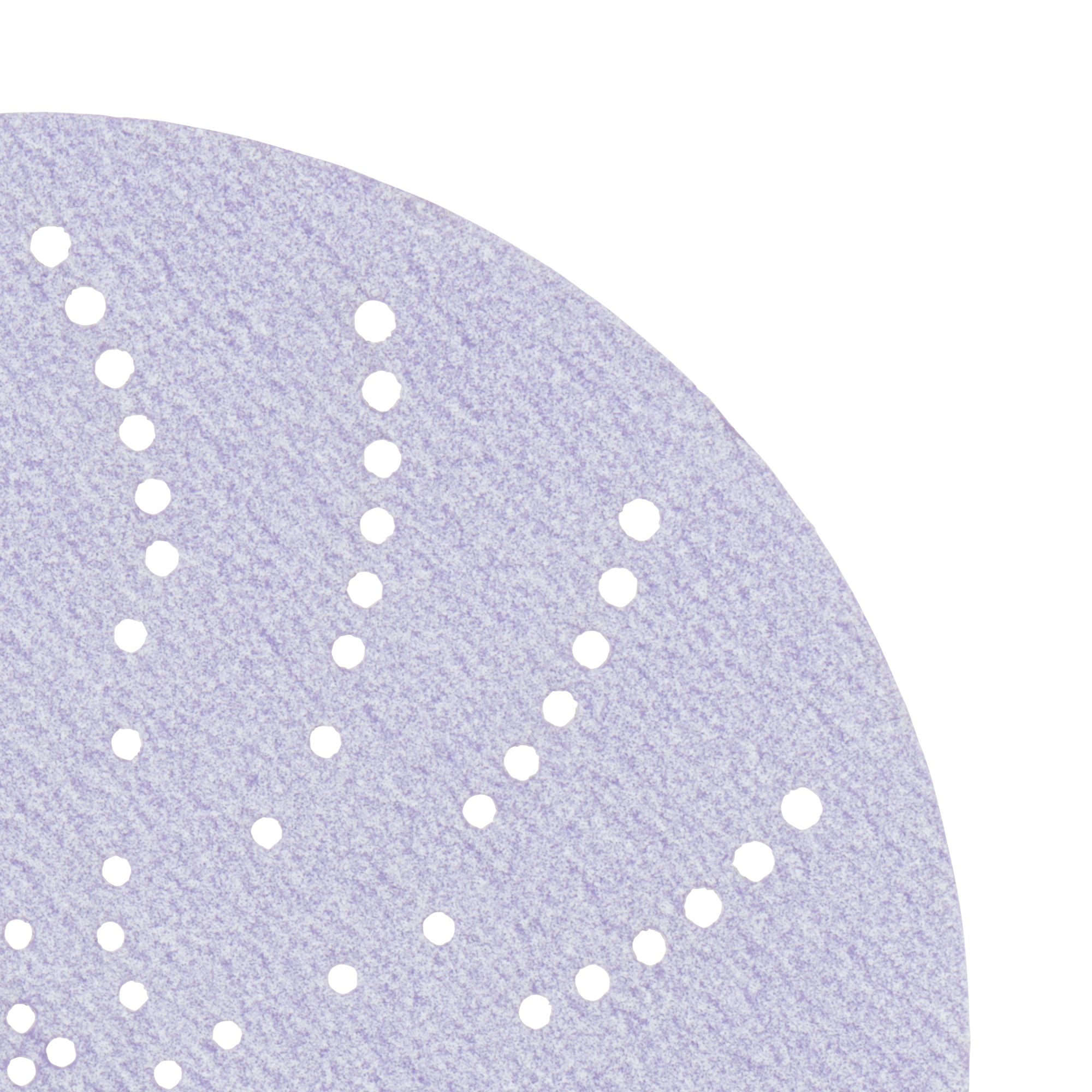 3M™ Hookit™ Disco abrasivo púrpura 334U, 125 mm, multiagujeros, P600, 51040