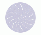 3M™ Hookit™ Disco abrasivo púrpura 334U, 125 mm, multiagujeros, P600, 51040