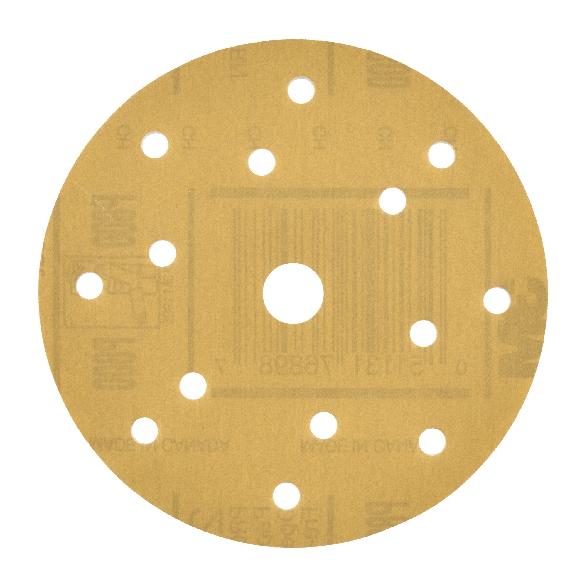 3M™ Hookit™ Disco abrasivo de esponja 216U, 150 mm, 15 agujeros, P800, 51092