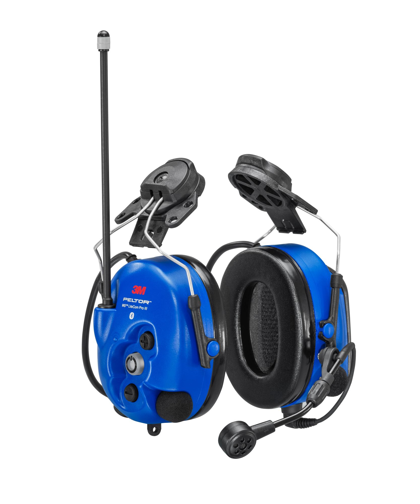3M™ PELTOR™ WS™ LiteCom PRO III EX Orejeras, 32 dB, 403-470 MHz, analógico o digital, acopladas al casco, MT73H7P3E4D10EU-50