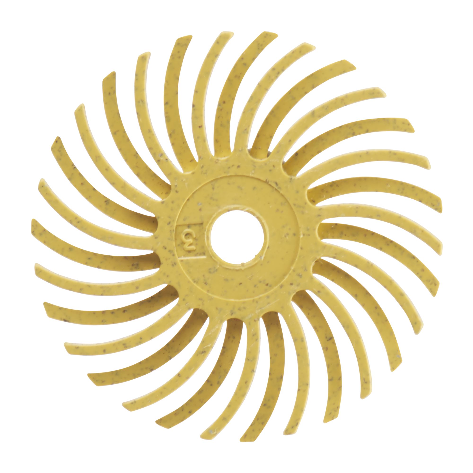 3M™ Scotch-Brite™ Disco Radial Bristle RB-ZB, 19 mm x 1.58 mm, P80, Amarillo, Tipo C