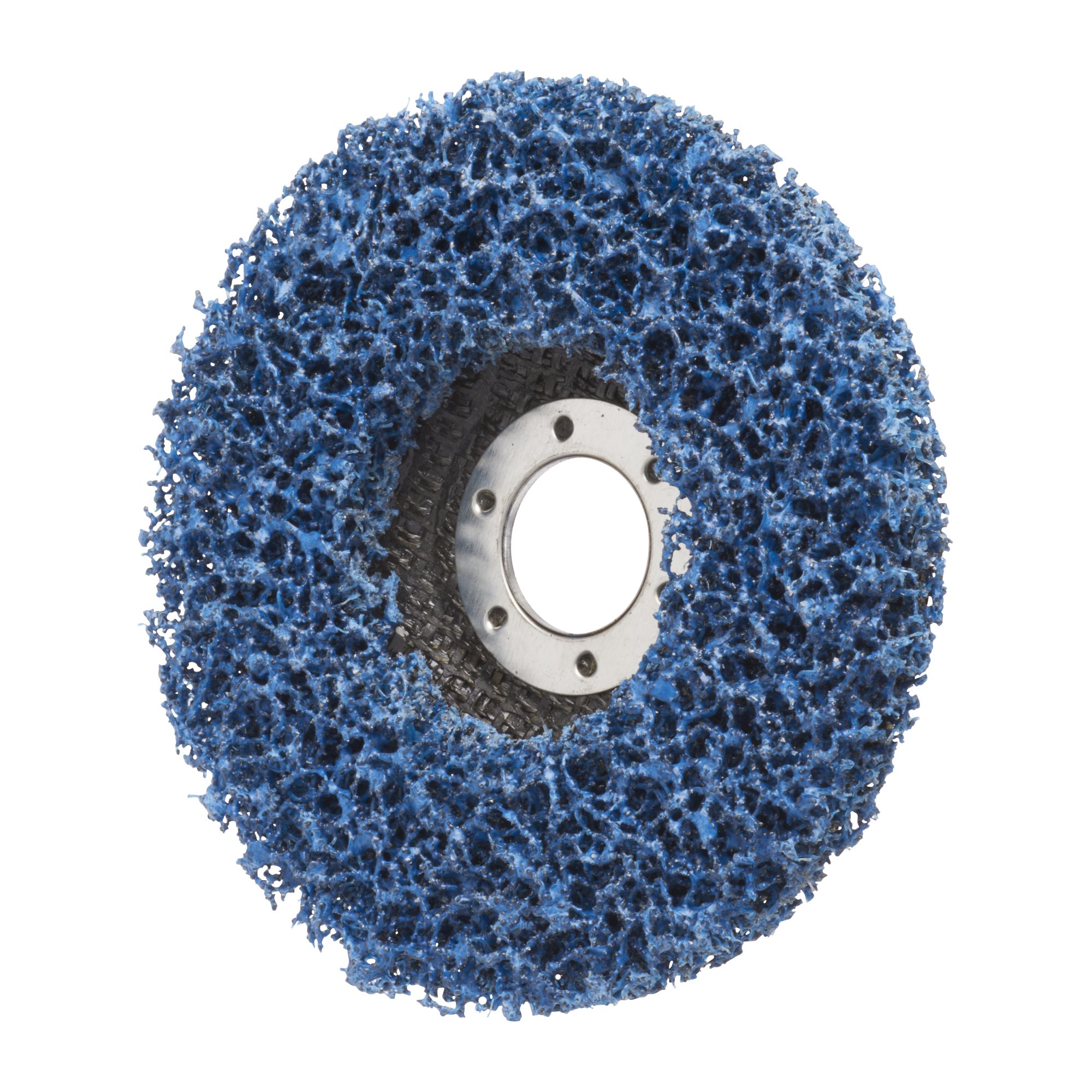 3M™ Scotch-Brite™ Roloc™+ Disco Clean & Strip CG-ZR, Azul 100 mm x 13 mm, SXCRS