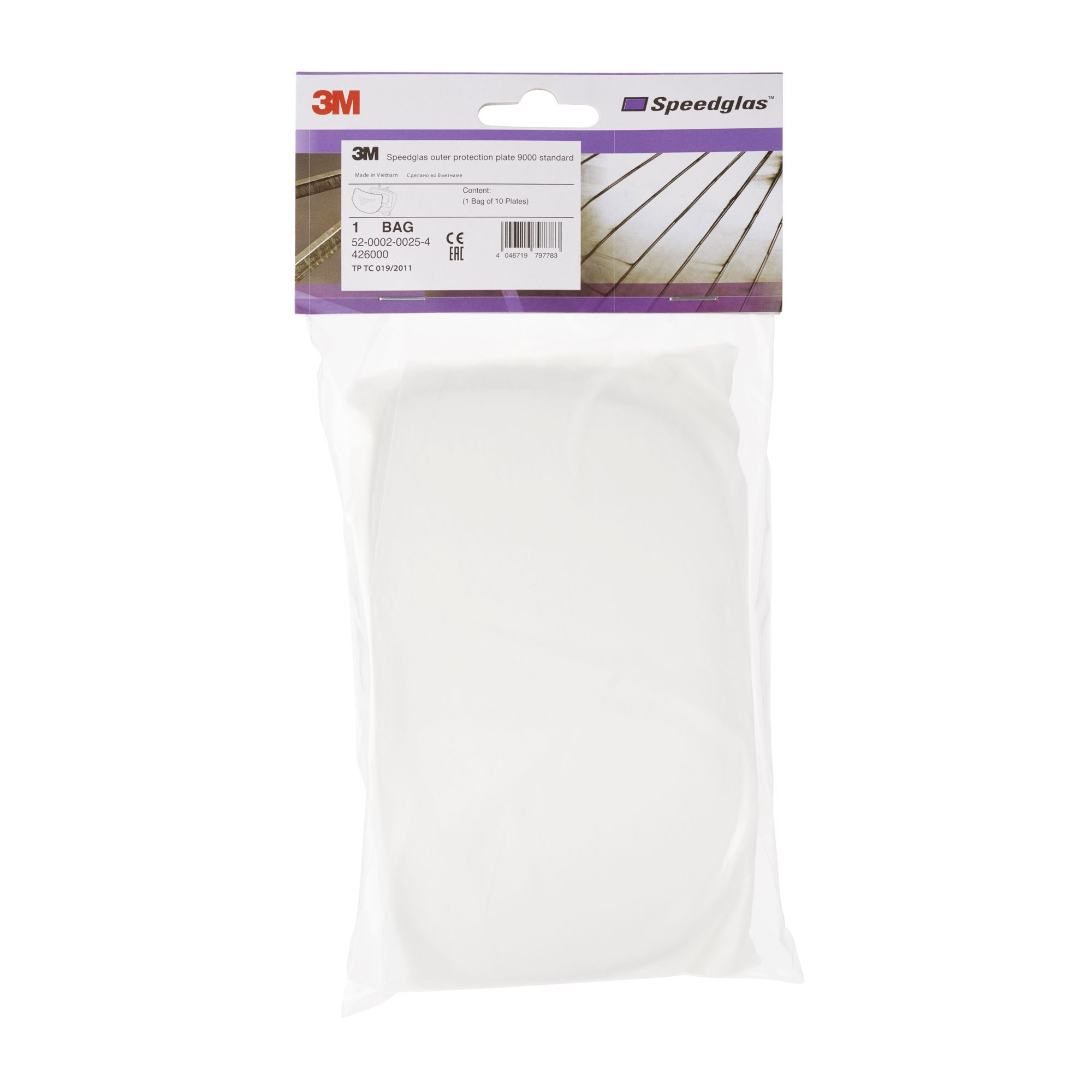 Placa de protección exterior 3M™ Speedglas™, 9000, estándar, 426000