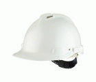 3M™ Casco de Seguridad, con pasador, ventilado, con banda antisudor de cuero, blanco, G22D-VI