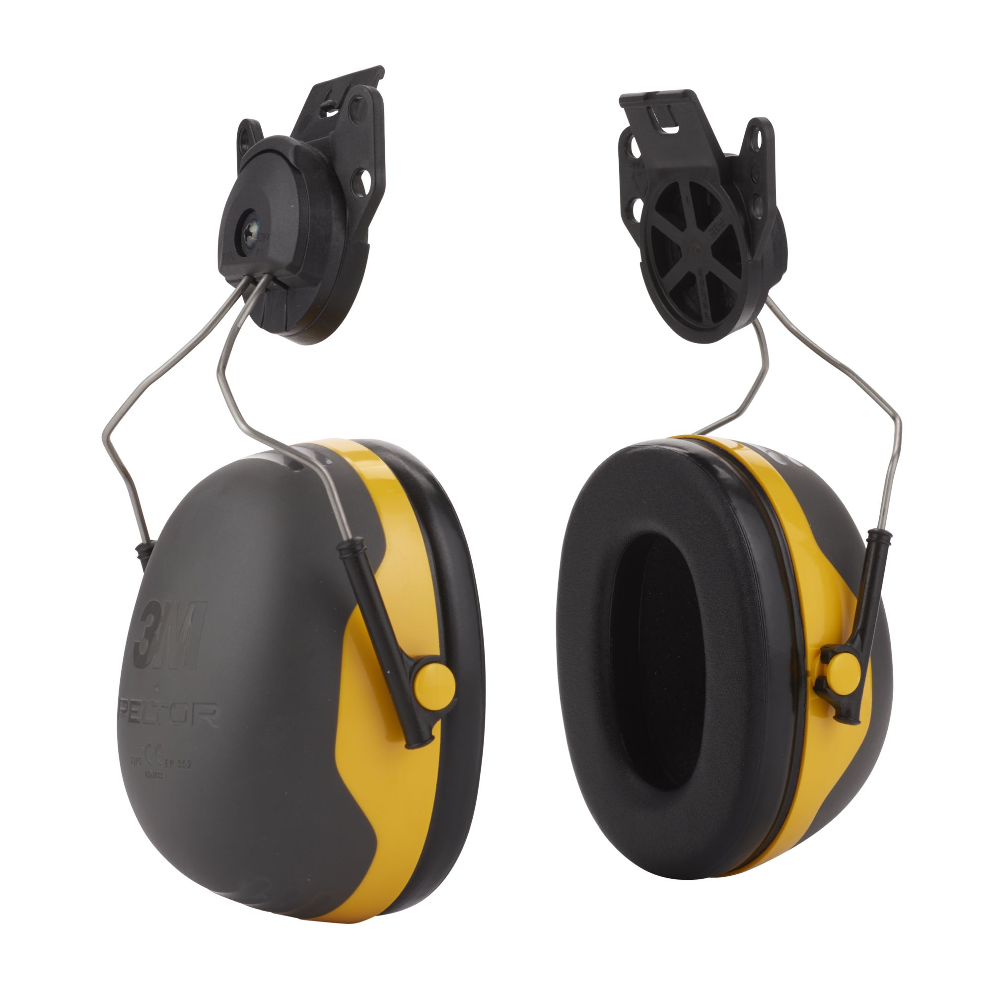 3M™ PELTOR™ Orejeras, 30 dB, amarillo, montadas en casco, X2P3