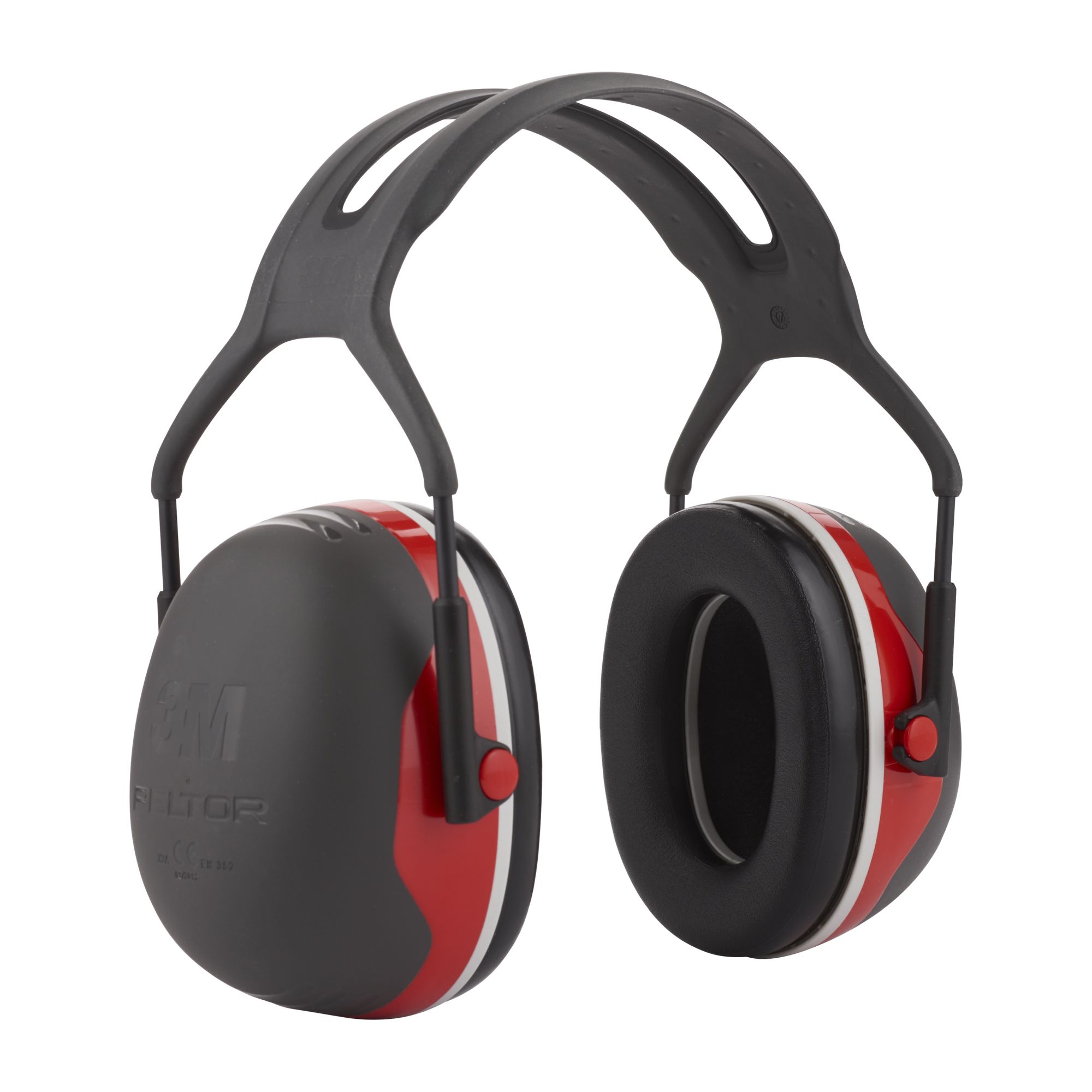 3M™ PELTOR™ X3A Orejeras de diadema, 33 dB, rojo (10 orejeras/caja)