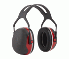 3M™ PELTOR™ X3A Orejeras de diadema, 33 dB, rojo (10 orejeras/caja)