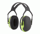 3M™ PELTOR™ X4A Orejeras de diadema, 33 dB, alta visibilidad (10 orejeras/caja)