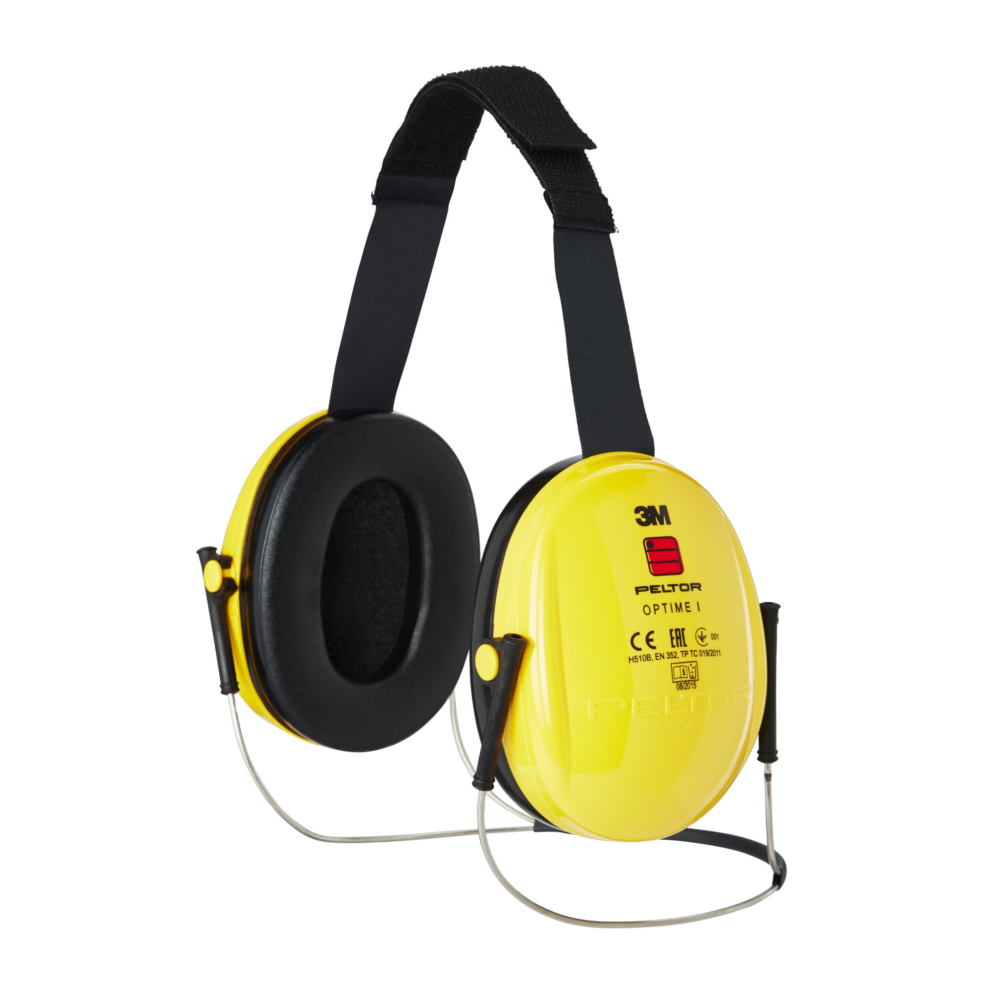 3M™ PELTOR™ Optime™ I Orejeras, 26 dB, amarillo, arnés de nuca, H510B-403-GU