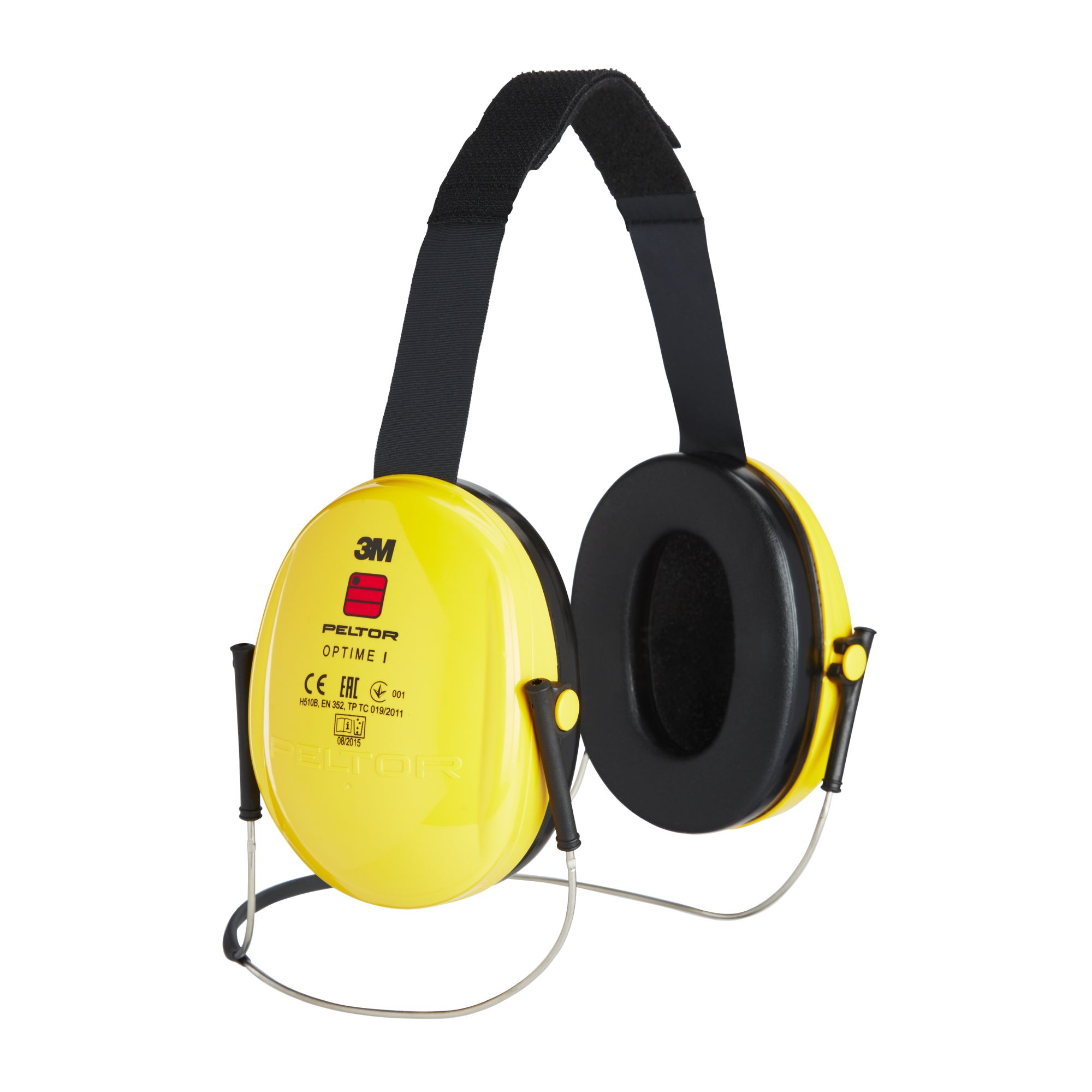 3M™ PELTOR™ Optime™ I Orejeras, 26 dB, amarillo, arnés de nuca, H510B-403-GU