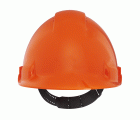 3M™ Casco, Uvicator, con pasador, ventilado y banda antisudor de plástico, naranja, G3000CUV-OR