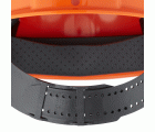 3M™ Casco, Uvicator, con pasador, ventilado y banda antisudor de plástico, naranja, G3000CUV-OR