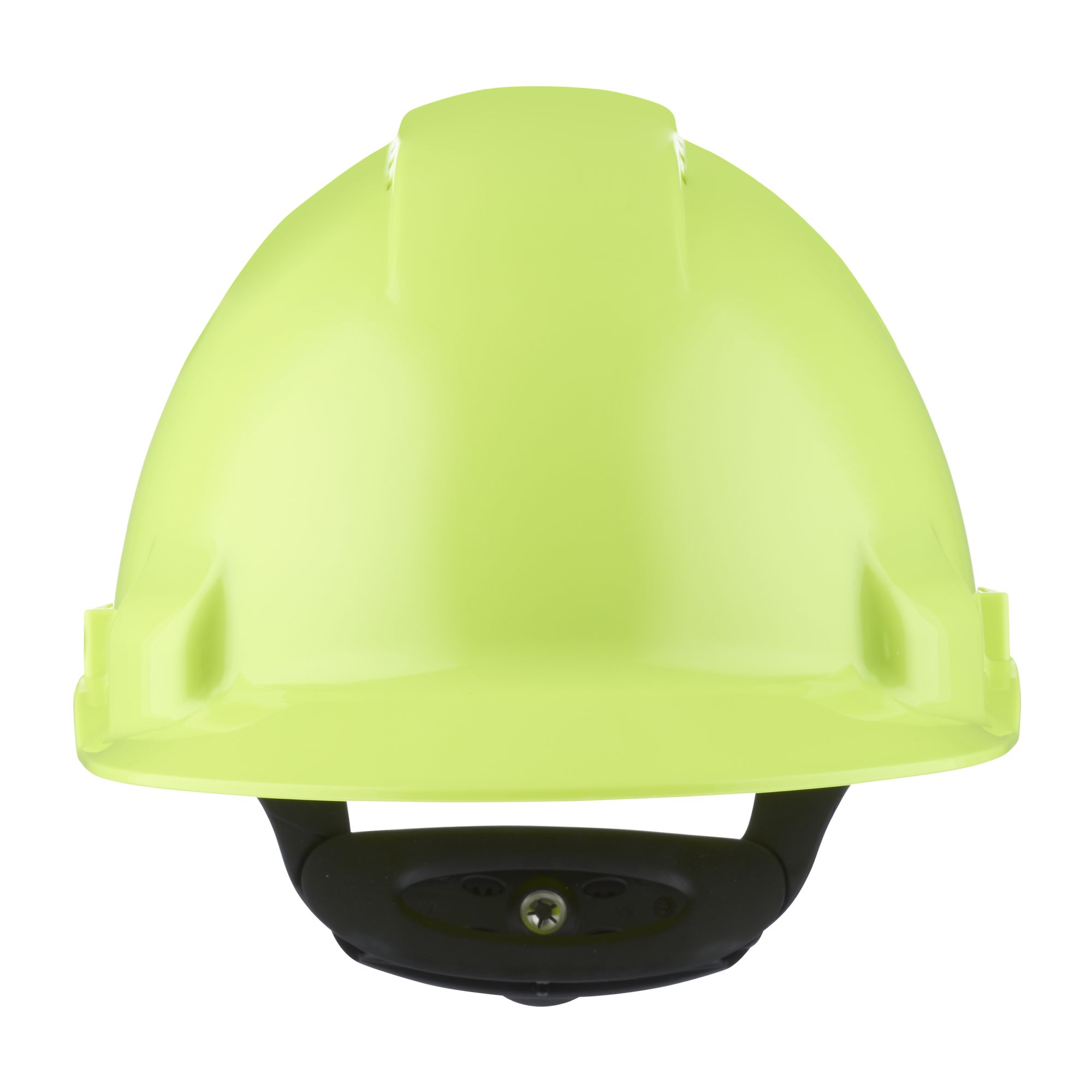 3M™ Casco, Uvicator, con arnés de ruleta, ventilado y banda antisudor de plástico, portalámparas, de alta visibilidad, G3000NUV-10-GB