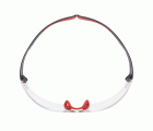 3M™ SecureFit™ 400 Gafas de seguridad, montura rojo/gris, recubrimiento antiempañante/antirrayaduras Scotchgard™ (K y N), lente incolora, SF401SGAF-RED-EU, 20/caja