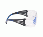 3M™ SecureFit™ 400 Gafas de seguridad, montura azul/gris, recubrimiento antiempañante/antirrayaduras Scotchgard™ (K y N), lente incolora, SF401SGAF-BLU-EU, 20/caja