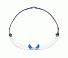 3M™ SecureFit™ 400 Gafas de seguridad, montura azul/gris, recubrimiento antiempañante/antirrayaduras Scotchgard™ (K y N), lente incolora, SF401SGAF-BLU-EU, 20/caja