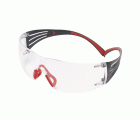 3M™ SecureFit™ 400 Gafas de seguridad, montura rojo/gris, recubrimiento antiempañante/antirrayaduras Scotchgard™ (K y N), lente incolora, SF401SGAF-RED-EU, 20/caja