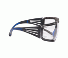 3M™ SecureFit™ 400 Gafas de seguridad, montura azul/gris, espuma, recubrimiento antiempañante/antirrayaduras Scotchgard™ (K y N), lente incolora, SF401SGAF-BLU-F-EU, 20/caja