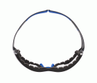3M™ SecureFit™ 400 Gafas de seguridad, montura azul/gris, espuma, recubrimiento antiempañante/antirrayaduras Scotchgard™ (K y N), lente incolora, SF401SGAF-BLU-F-EU, 20/caja