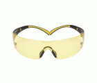 3M™ SecureFit™ 400 Gafas de seguridad, montura amarillo/negro, recubrimiento antiempañante/antirrayaduras Scotchgard™ (K y N), lente ámbar, SF403SGAF-YEL-EU, 20/caja