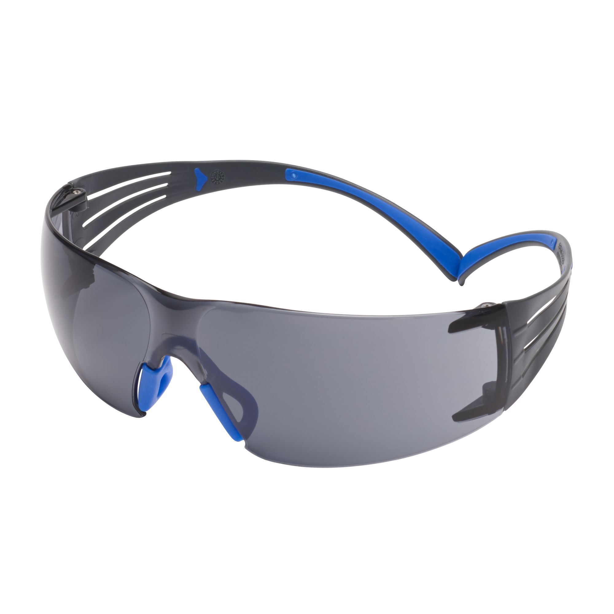 3M™ SecureFit™ 400 Gafas de seguridad, montura azul/gris, recubrimiento antiempañante/antirrayaduras Scotchgard™ (K y N), lente gris, SF402SGAF-BLU-EU, 20/caja