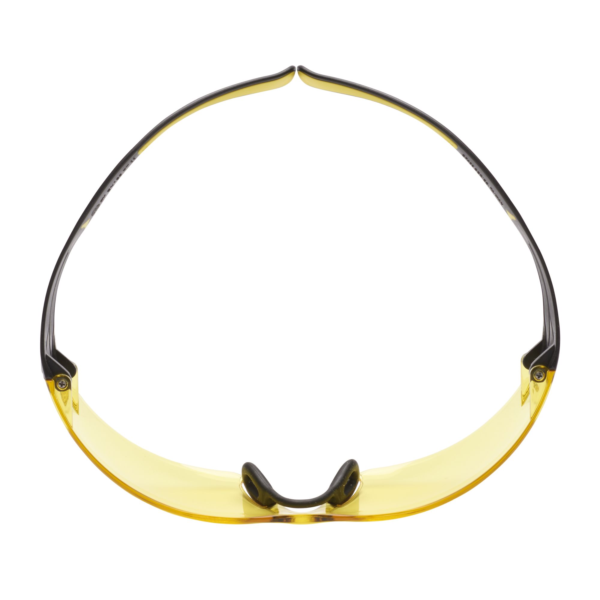 3M™ SecureFit™ 400 Gafas de seguridad, montura amarillo/negro, recubrimiento antiempañante/antirrayaduras Scotchgard™ (K y N), lente ámbar, SF403SGAF-YEL-EU, 20/caja