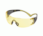 3M™ SecureFit™ 400 Gafas de seguridad, montura amarillo/negro, recubrimiento antiempañante/antirrayaduras Scotchgard™ (K y N), lente ámbar, SF403SGAF-YEL-EU, 20/caja