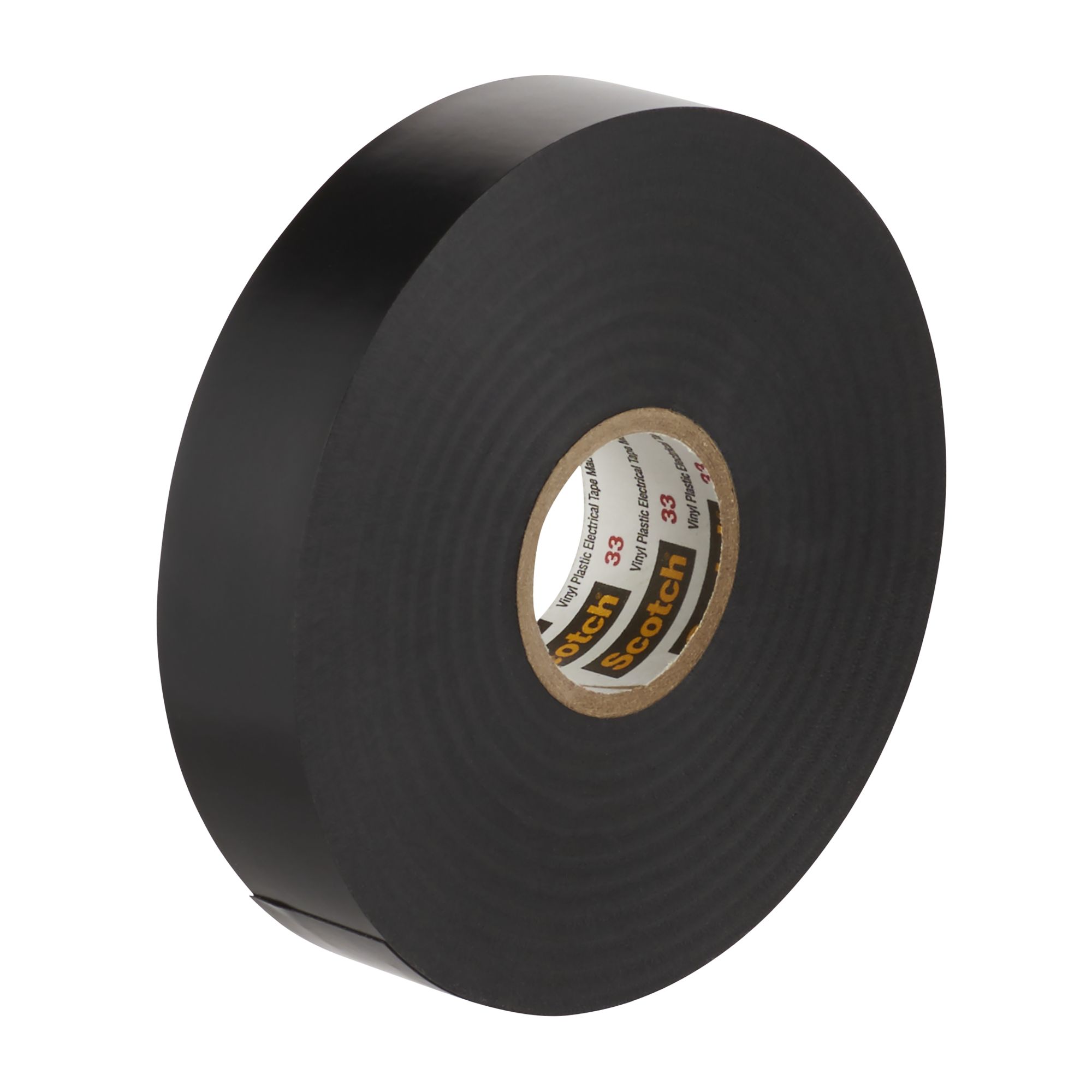 3M™ Scotch® 33Cinta eléctrica de PVC negra de de 50 mm x 33 m