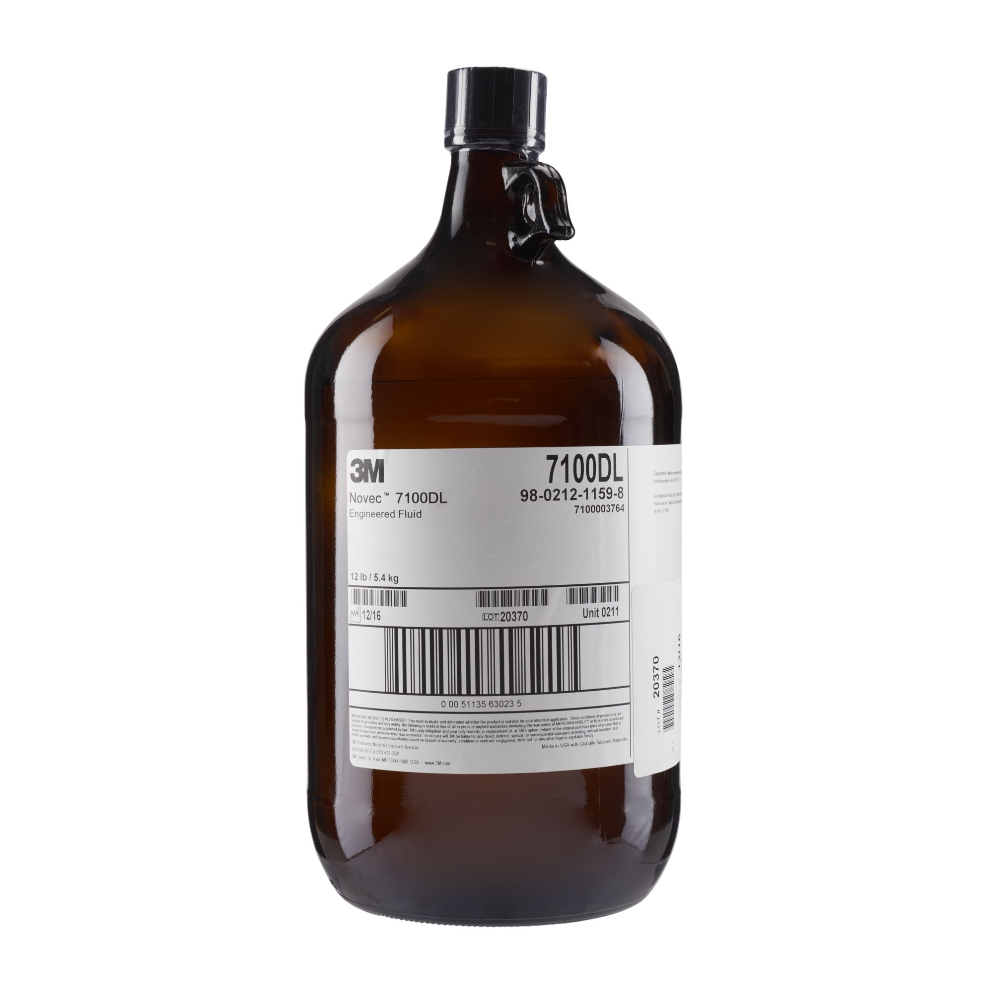 NOVEC 7100DL 12LB ENGINEERED FLUID