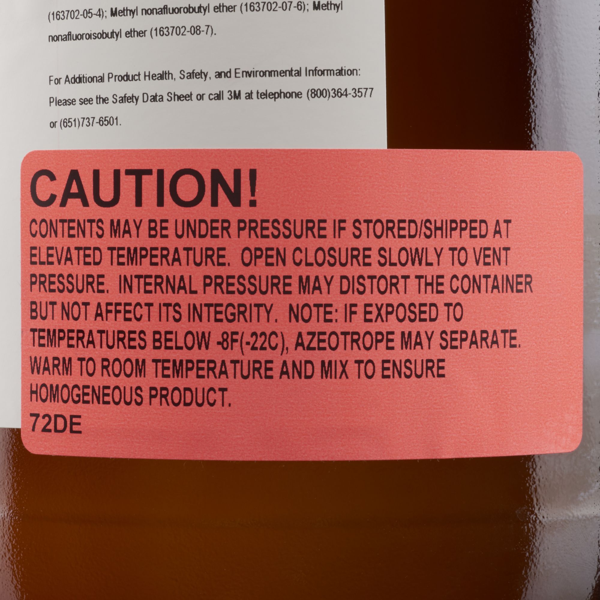 Fluido Especial 3M™ Novec™ 72DE, bidón de 10 LB (4,5 KG)