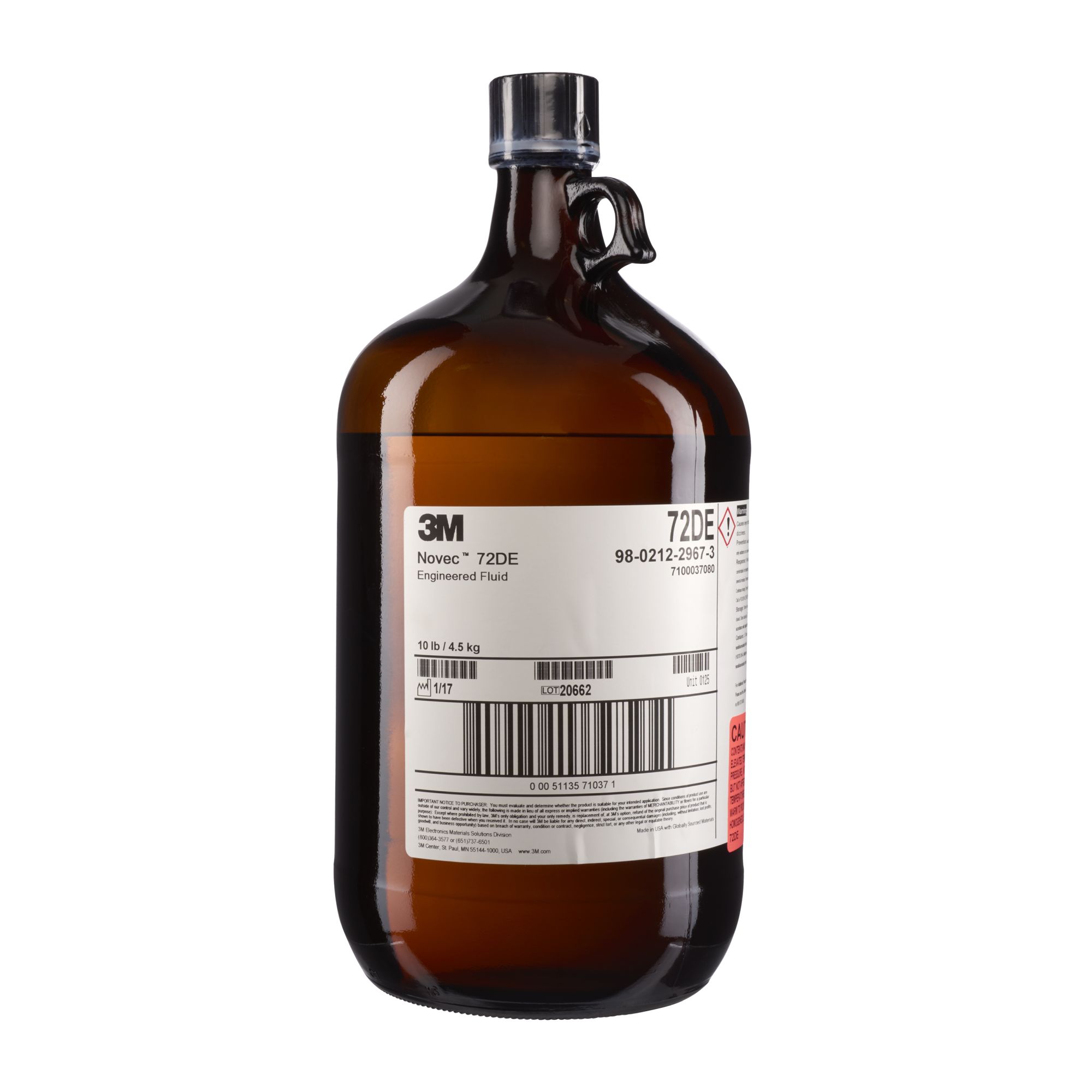 NOVEC 72DE ENGINERED FLUID 55G