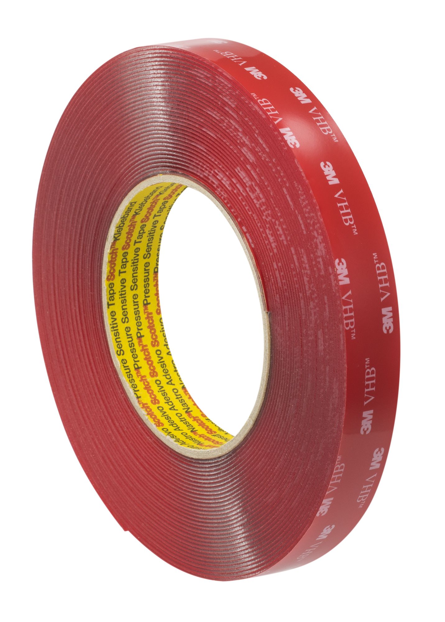 3M™ VHB™ Cinta de Espuma Acrílica 4910F, Transparente, 25 mm x 33 m, 1.0 mm