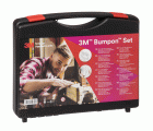 3M™ Bumpon™ Topes Protectores Adhesivos Set 017, 700+ por caja, Transparente y Negro