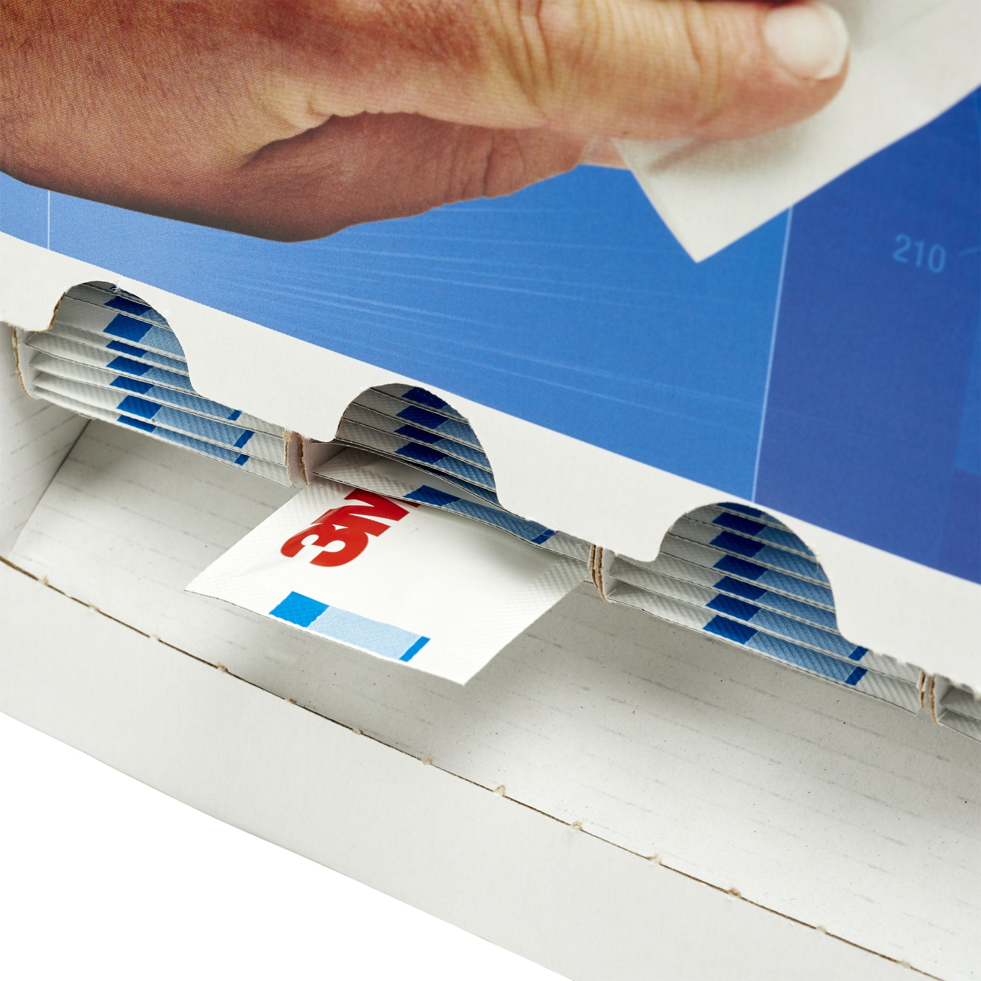 3M™ Dispensador de toallitas desechables limpiagafas, 26-2000-00, 500/disp.