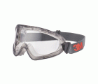 3M™ Gafas de seguridad serie 2890, selladas, recubrimiento antiempañante/antirrayaduras Scotchgard™ (K y N), lente incolora, 2891S-SGAF, 10/caja