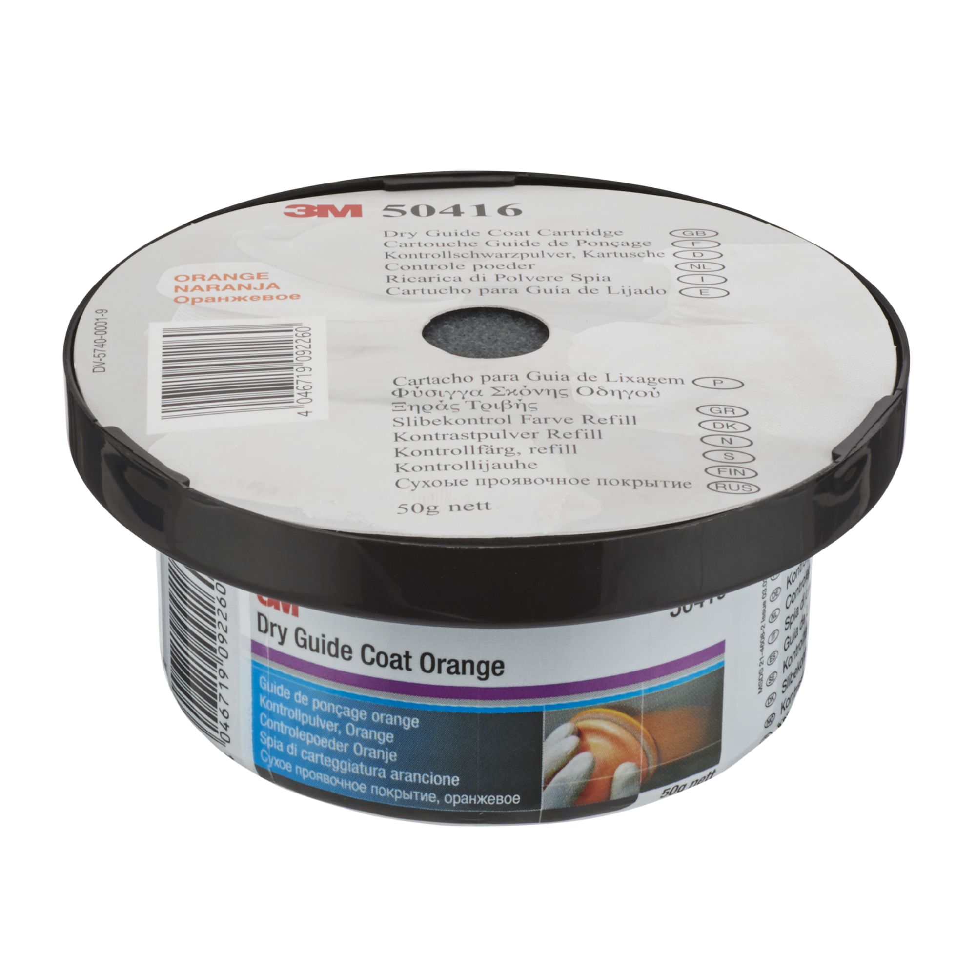 3M™ Guía de lijado en seco, naranja, 50 g, 50416