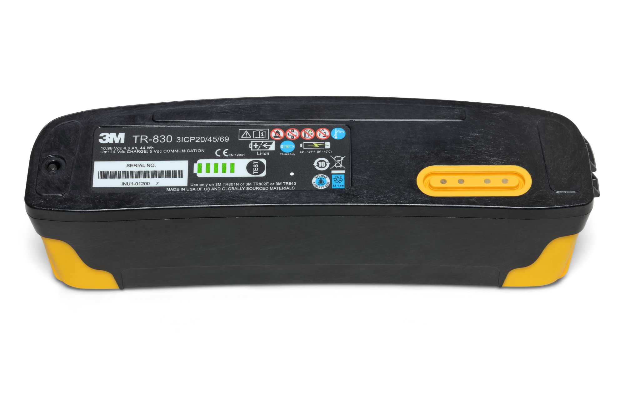 3M™ Versaflo™ Batería TR-830/94243(AAD), seguridad intrínseca para PAPR TR-800