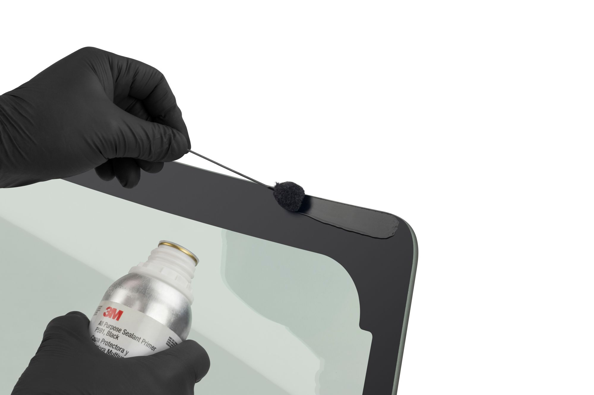 3M™ Imprimación multiusos P591, Negra, 250 ml