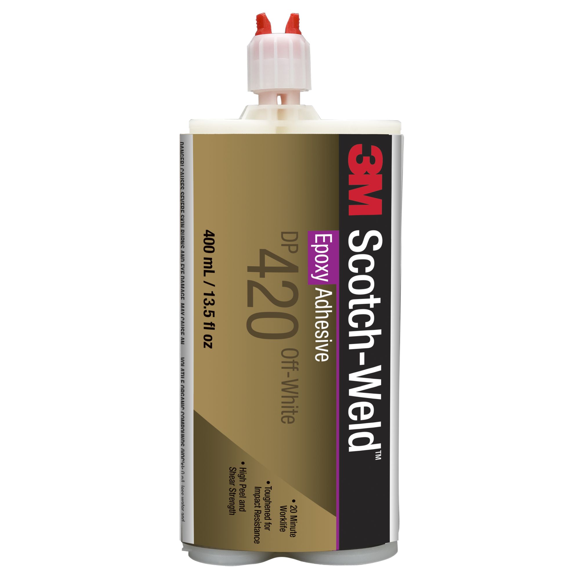 3M™ Scotch-Weld™ Adhesivo epoxi DP420, Blanco, 50 ml, Duo-pack